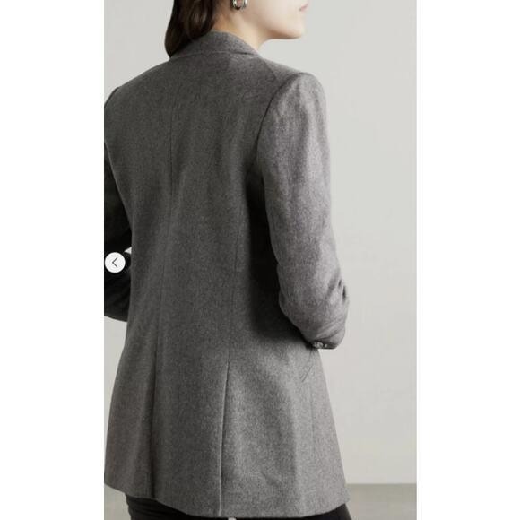 VERONICA BEARD Dickey Jacket ORIA Silver Grey‎ Wool Women Blazer Jacket Size 2 - Picture 2 of 14